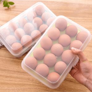  15格冰箱塑料保鲜鸡蛋盒 2个装 9.9包邮