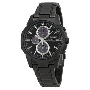 SEIKO 精工 SSC095 三眼計(jì)時(shí)太陽能男表 