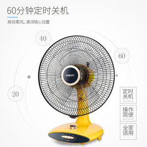 永生电风扇FT-35台式家用迷你鸿运扇电扇    69元(99-30)