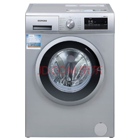 西门子（SIEMENS） 8公斤 变频滚筒洗衣机 LED显示 触摸控制 洗涤分离（银色）XQG80-WM10N1C80W