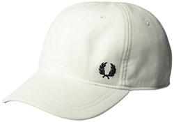 FRED PERRY 男式珠地布经典盖  白色 One Size