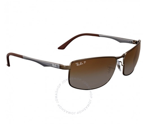 帶偏光！RAY BAN 雷朋  RB3498 時尚太陽鏡
