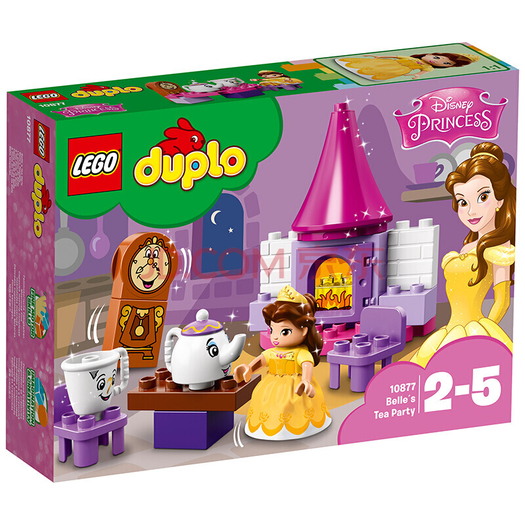 lego乐高得宝系列10877贝儿公主的下午茶1368元包邮需用券