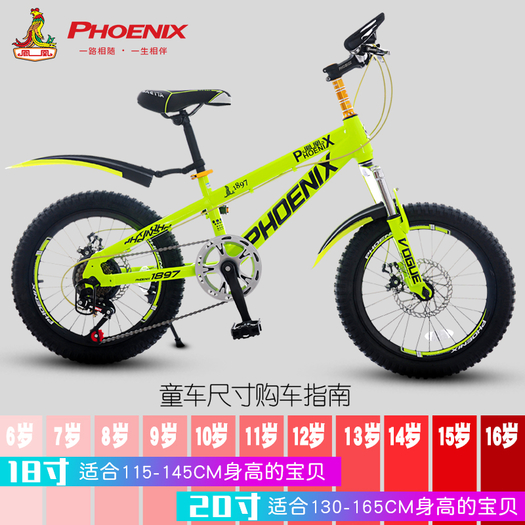 phoenix凤凰儿童自行车20寸券后276元包邮
