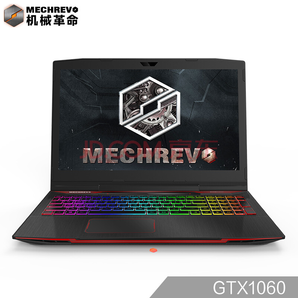 新品發(fā)售： MECHREVO 機(jī)械革命 深海泰坦X2 15.6英寸游戲筆記本（i7-8750H、8G、128GSSD+1T 、GTX1060 6G） 6999元包郵（需預(yù)約）
