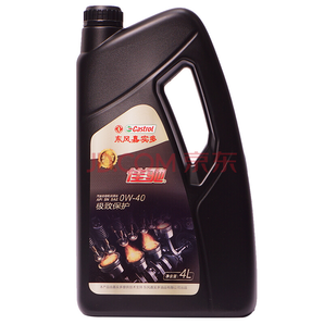 東風(fēng)嘉實(shí)多 佳馳 黑佳馳 全合成機(jī)油潤(rùn)滑油 0W-40 SN級(jí) 4L