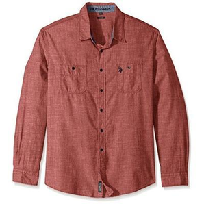 限尺碼！U.S. Polo Assn. Slim Fit 男襯衫 