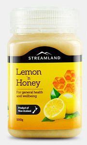 Streamland/新溪岛新西兰进口柠檬蜂蜜水果蜜500g纯天然农家自产