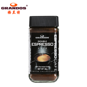 德国DEK旗下品牌 Grandos 特浓纯黑咖啡 50g 12.9元包邮