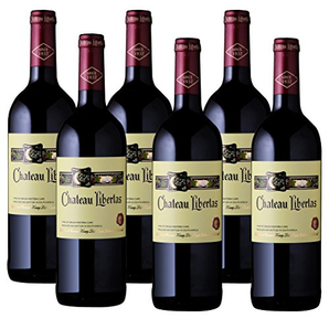 Chateau Libertas 丽贝斯 干红葡萄酒 750ml*6(亚马逊进口直采红酒,南非品牌)