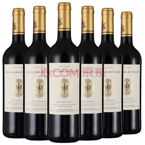 8点！宜兰树 金鹰传说（La Leyenda del Aguila）干红葡萄酒 750ml*6瓶 整箱装99元
