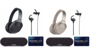 SONY 索尼 WH-1000XM2 頭戴無線降噪耳機(jī) + SRS-XB2 藍(lán)牙音響 + MDR-XB510AS 運(yùn)動耳機(jī)