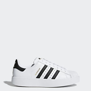 補(bǔ)貨！Adidas Superstar Bold 女士厚底金標(biāo)貝殼頭  