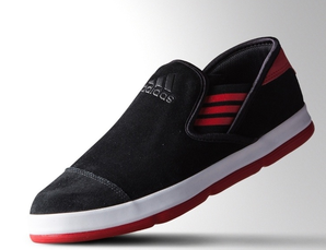 0点！adidas 阿迪达斯 篮球 男子 场下款篮球鞋 1号黑色 D69564