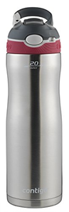 中亞Prime會(huì)員： Contigo 康迪克 AUTOSPOUT 不銹鋼吸管保溫保冷杯 570ml 93.21元（湊單含稅￥104.3）