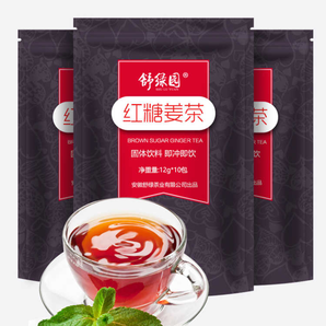 舒绿园 红糖姜茶姜汁120g*2盒