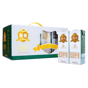 臨期！三元高品質(zhì)純牛奶(低脂型)250ml*12