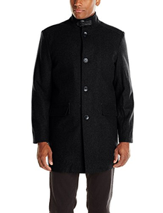 限XL码、Prime会员： KENNETH COLE New York 男士羊毛大衣 含税约372元