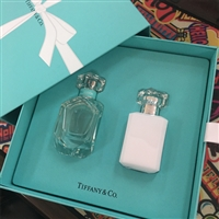 Tiffany蒂芙尼合作款鉆石瓶香水禮盒（香水50ml+身體乳100ml）