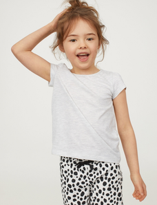 H&M HM0587583 可爱纯棉儿童短袖T恤3件