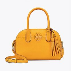 適合夏天的小包包！TORY BURCH 湯麗柏琦 MCGRAW 手提斜挎包（小號(hào)） 