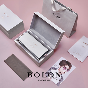 BOLON 暴龙 2018新款男女复古框金属镜太阳镜BL7017 王俊凯礼盒款