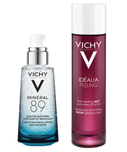 VICHY 薇姿 玻尿酸精華露 50ml+煥白活采精華水 100ml