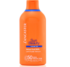 LANCASTER 蘭嘉絲汀 柔嫩絲滑防曬潤膚乳液 SPF50 400ml 