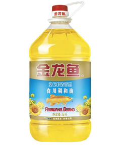 金龍魚 葵花籽清香型 食用調(diào)和油 5L 38.9元