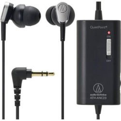  audio-technica 鐵三角 ATH-ANC23 入耳式主動降噪耳機 