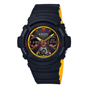 CASIO 卡西歐 G-SHOCK 硬碰硬系列 AWG-M100SBY-1A 男款電波表 599元包郵
