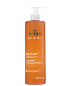 NUXE 歐樹 蜂蜜溫和保濕補(bǔ)水潔面凝膠 400ml