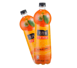 限华东： 可口可乐 美汁源 果粒橙 三重果粒橙 1L*12瓶