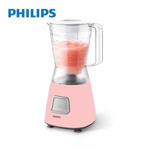飞利浦（PHILIPS） HR2062搅拌机辅食机婴儿家用多功能冰沙奶昔绞肉水果HR2056(粉色 热销)