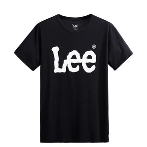 Lee男装2018春夏新品字母印花短袖T恤男L249342LQK11