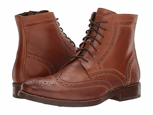 限尺碼！ ROCKPORT 樂步 Wyat Wingtip 男士雕花短靴