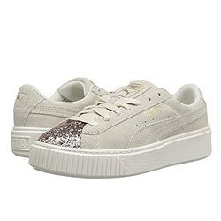 PUMA 彪馬 Suede Platform Crushed Gem 女款復(fù)古休閑鞋