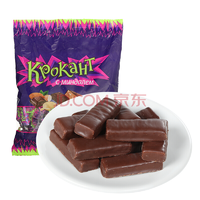 俄罗斯进口 KDV巧克力味夹心糖500g（代可可脂）紫皮糖喜糖kpokaht  16.6元