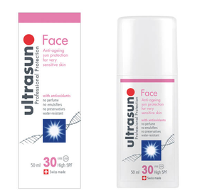 Ultrasun SPF30面部抗光老化防曬霜 50ml 