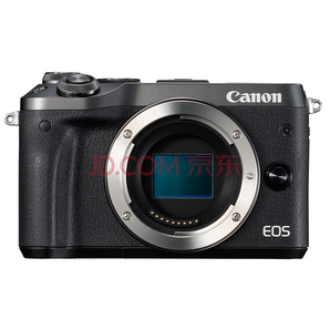 佳能微单（Canon）EOS M6 黑色机身（2420万像素 触控翻转LCD 全像素双核对焦）