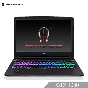 Terrans Force 未来人类 DR5 15.6英寸游戏本（i7-7700HQ、8GB、128GB+1TB、GTX1050Ti 4G）5799元