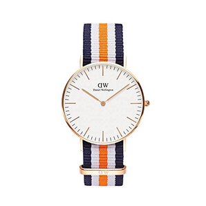 Daniel Wellington DW00100105 尼龍帶36mm女士腕表