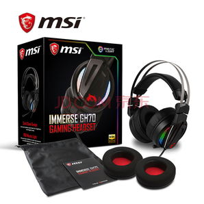 PLUS会员专享价 msi 微星 Immerse GH70 游戏耳机619元