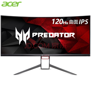 acer 宏碁 Predator 掠奪者 X34P 34英寸 IPS曲面電競顯示器（3440×1440、G-Sync、120Hz）6666元