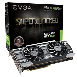 EVGA GeForce GTX 1080 SC GAMING ACX 3.0双风扇旗舰显卡 $529.99 免运费
