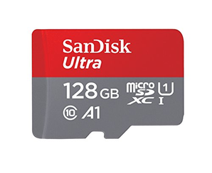 SanDisk Ultra UHS-1 A1 128GB Micro SD 高速閃存卡