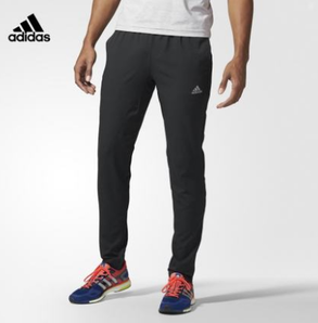adidas 阿迪达斯 跑步 男子 跑步长裤 黑 S97518 144元