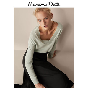 Massimo Dutti 05614565537 羊毛混纺针织衫