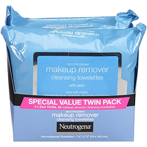 Neutrogena 露得清卸妝巾 25片*2包 