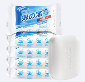 绿涤 强力去污植物皂超效除菌洗衣皂85g*5*2 9.9元包邮(2件5折)